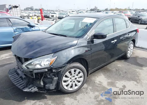 2016 Nissan Sentra Fe+ S/S/Sl/Sr/Sv из США, поврежденный, VIN 3N1AB7APXGL652272